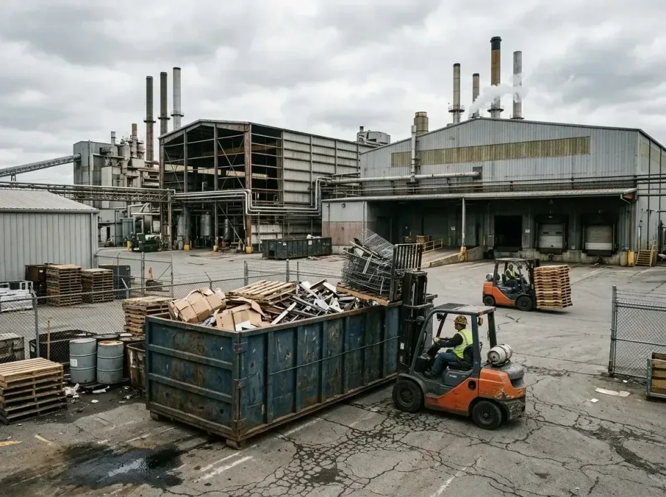 industrial-factory-scrap-conta-003 — frequently asked questions, Cheap Roll-off Dumpster Rentals in Round Lake Park, IL